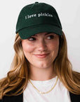 I Love Pickles Baseball Hat