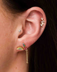 Rainbow Studs