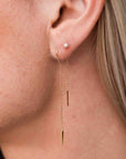 Spike Threader Earrings