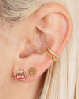 Snowflake Studs