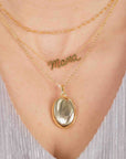 Evelyn Locket Necklace