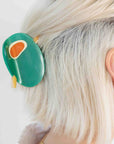 Olive Hair Claw