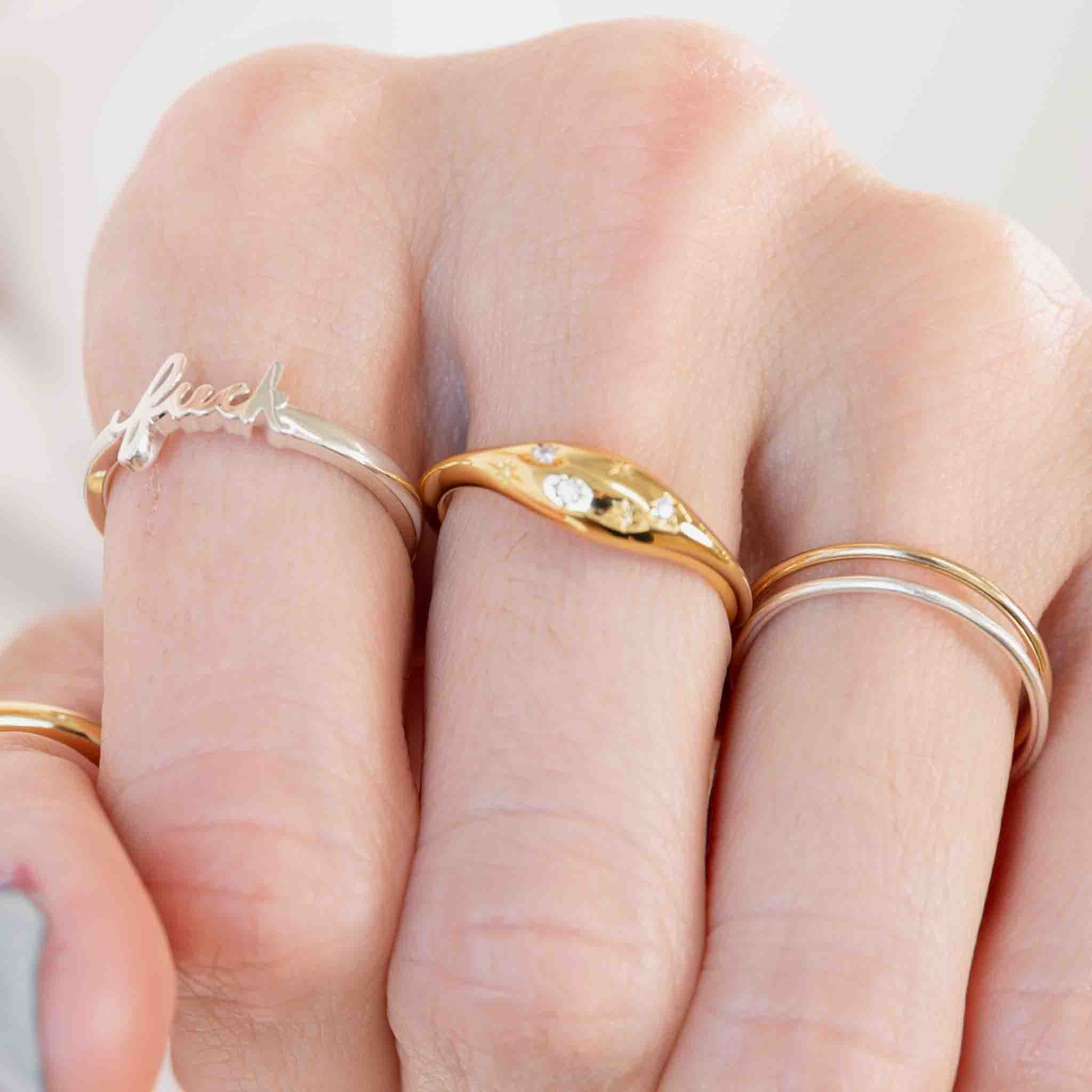 Isabella Ring | Nickel-Free Stackable Ring Band | Larissa Loden