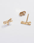 Cunt Script Studs