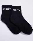 Cunty Quarter Crew Socks
