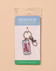 Diet Soda Enamel Keychain & Bag Charm