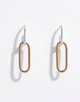 Duality Open Link Earrings
