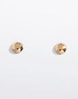 Faceted Circle Flat Back Studs