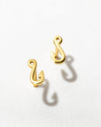 Fish Hook Studs