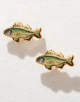 Bass Fish Studs