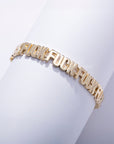 Fuck Fuck Fuck Chain Bracelet