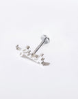 Fuck Script Flat Back Studs