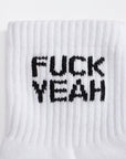 Fuck Yeah Quarter Crew Socks