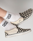 Fuck Yeah Quarter Crew Socks