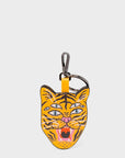 Happy Tiger Leather Charm