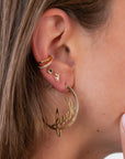 Pavé Hoop Ear Cuff