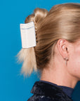 Library Card Hair Claw