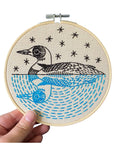Loon Embroidery Kit