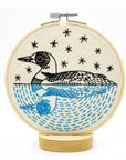 Loon Embroidery Kit