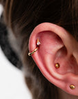 Margot Huggie Hoops