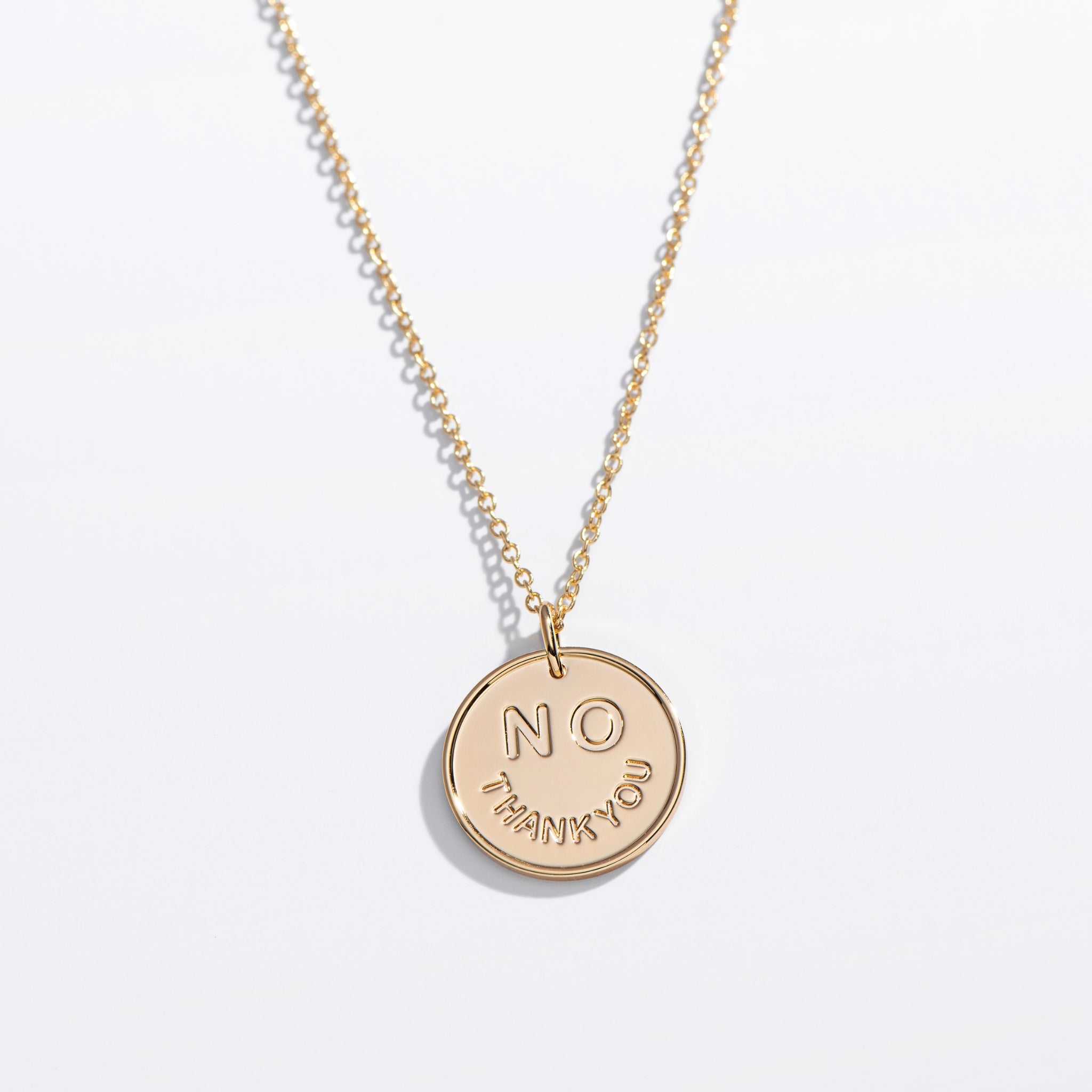 No Thank You Necklace | Jewelry For How You Really Feel | Larissa