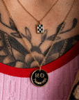 No Thank You Pendant Necklace