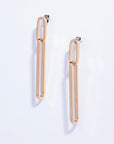 Paperclip Drop Earrings