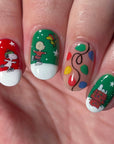 Peanuts Holiday Nail Art Stickers