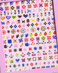 Pinwheel Nail Art Stickers