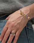 Rainbow Charm Bracelet