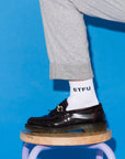 STFU Quarter Crew Socks