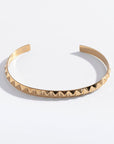 Pyramid Spike Cuff Bracelet