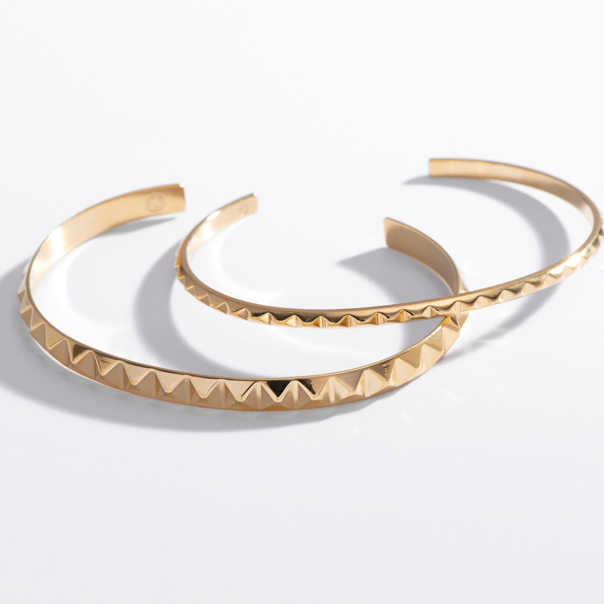 Spike Cuff Bracelet | Edgy Stacking Cuffs | Larissa Loden