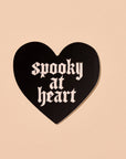 Spooky At Heart Sticker
