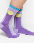 Tennis Ball Crew Socks