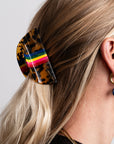 Tortoise Rainbow Hair Claw