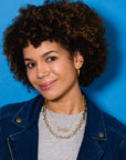 Vote Script Necklace