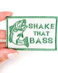 Shake That Bass Embroidered Patch