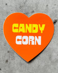 Candy Corn Vinyl Sticker