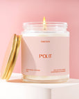 Cheeky Glass Jar Candle