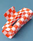 Checker Hair Claw
