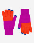 Colorblock Touchscreen Gloves