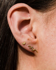 Snake Flat Back Studs