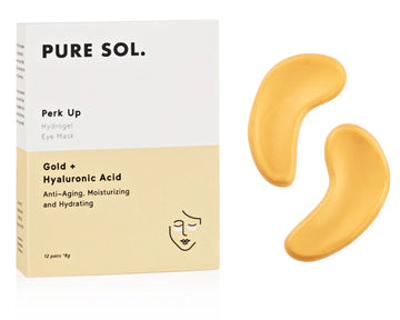 Perk Up - Gold and Hyaluronic Acid Eye Mask by Pure Sol.