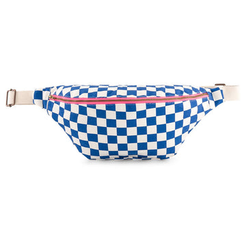 Bumbag in Blue Checkerboard
