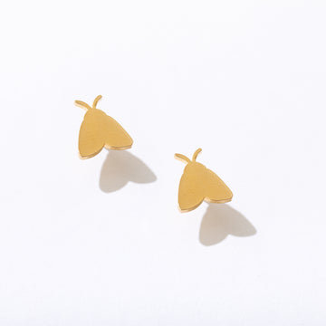 Little Moth Stud Earrings