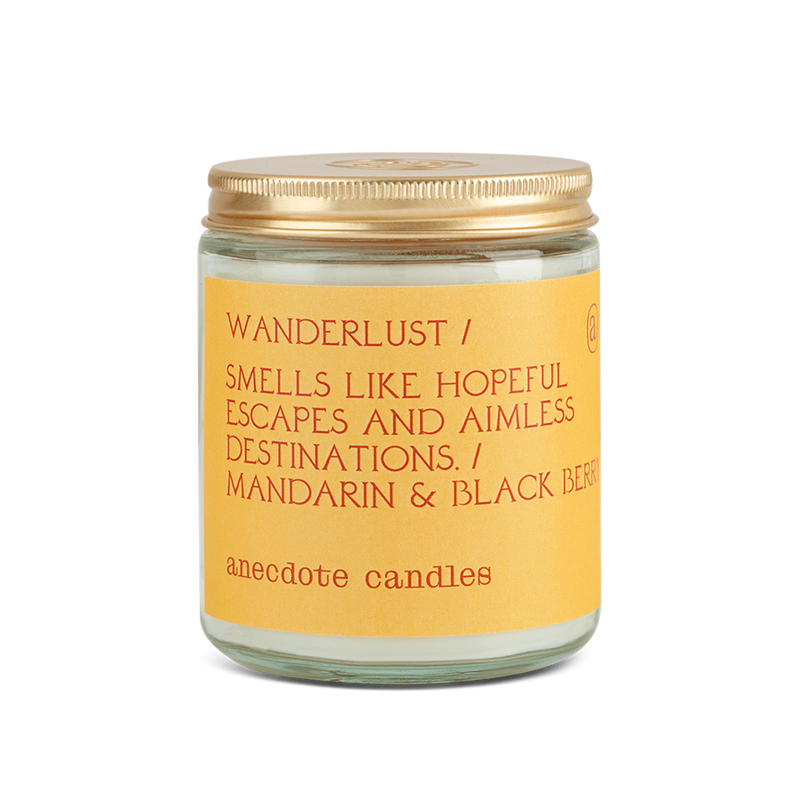 Wanderlust Candle by Anecdote Candles