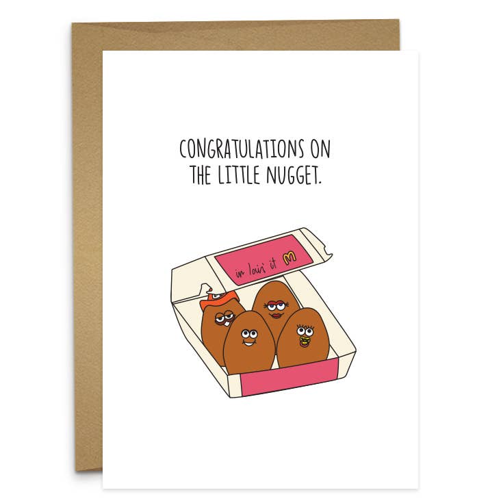 Congrats Nugget Card