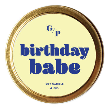 Candle Tin