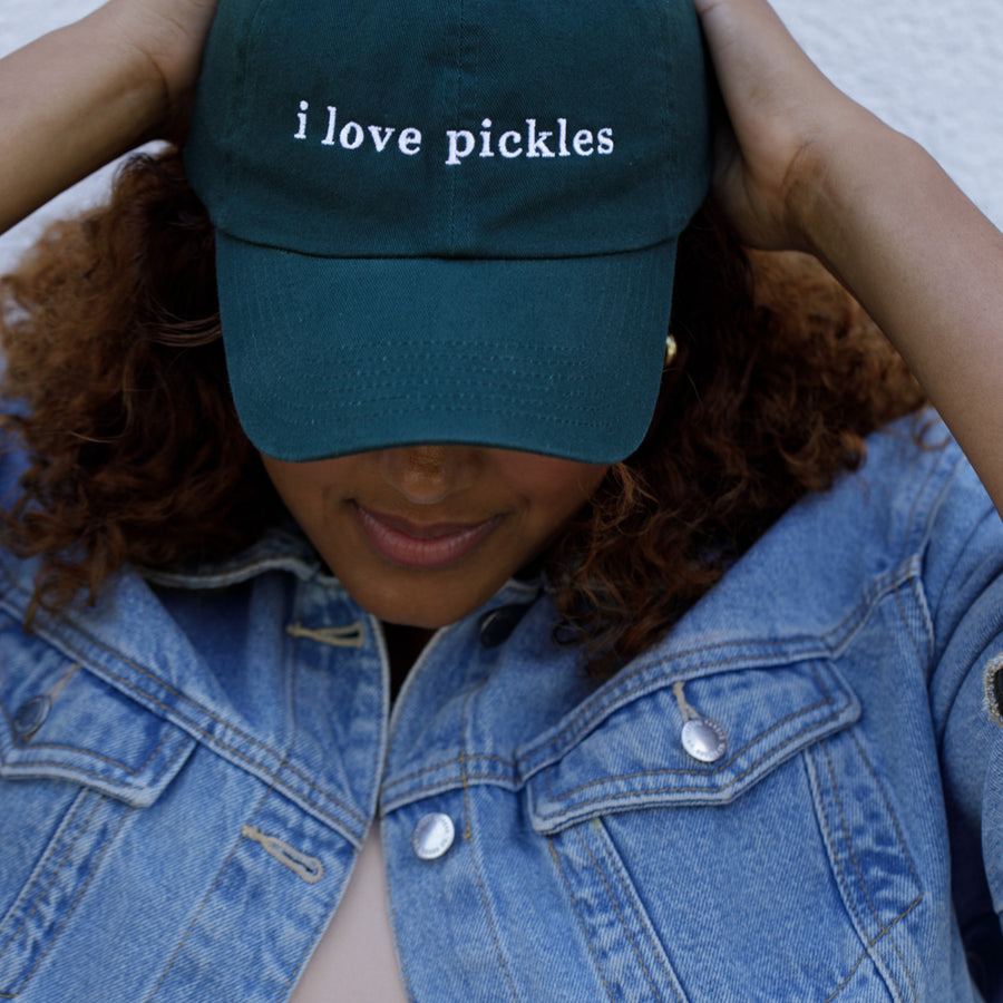 I Love Pickles Baseball Hat